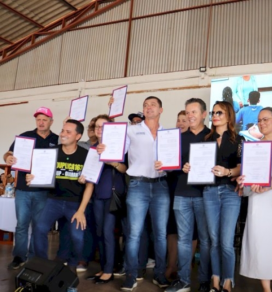 Governador Mauro Mendes autoriza investimentos em Guarantã do Norte