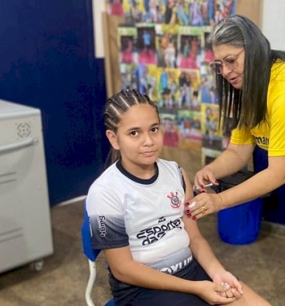 Saúde na Escola leva vacina aos alunos de União do Norte