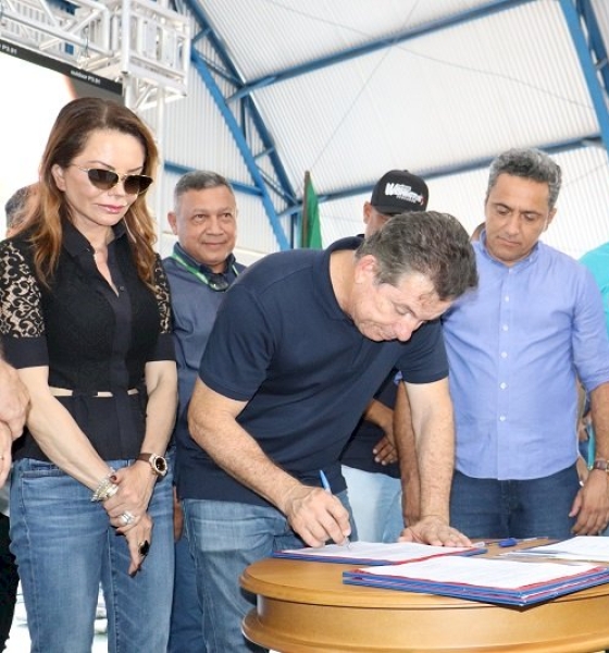 Governador anuncia R$ 45 milhões para obras em Peixoto de Azevedo