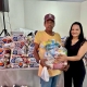 Dezenas de famílias em vulnerabilidade estão sendo assistidas com cestas básicas 