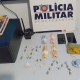 PM faz apreensão de drogas no Centro Antigo de Peixoto de Azevedo