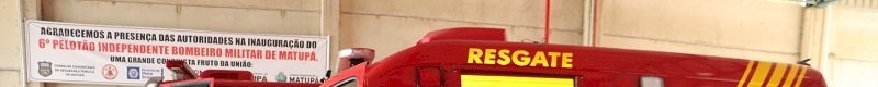 Alunos visitam Corpo de Bombeiros Militar de Matupá