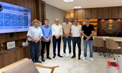 Governador reeleito recebe Prefeito e Vereadores Matupaenses