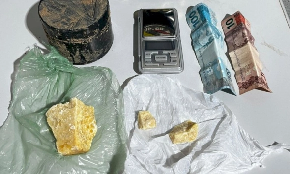 Mulher é presa com pasta base de cocaína em Guarantã do Norte