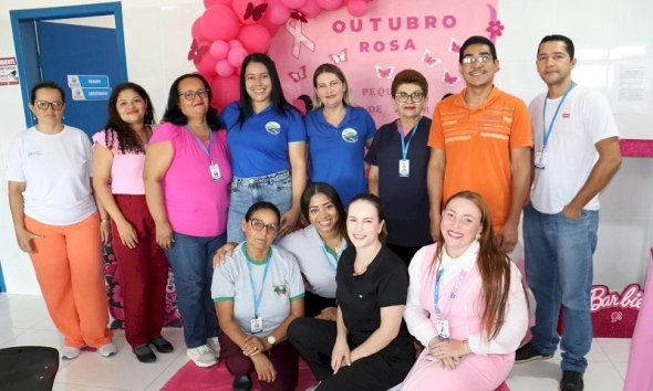 PSF Adão Veloso no Outubro Rosa Peixotense