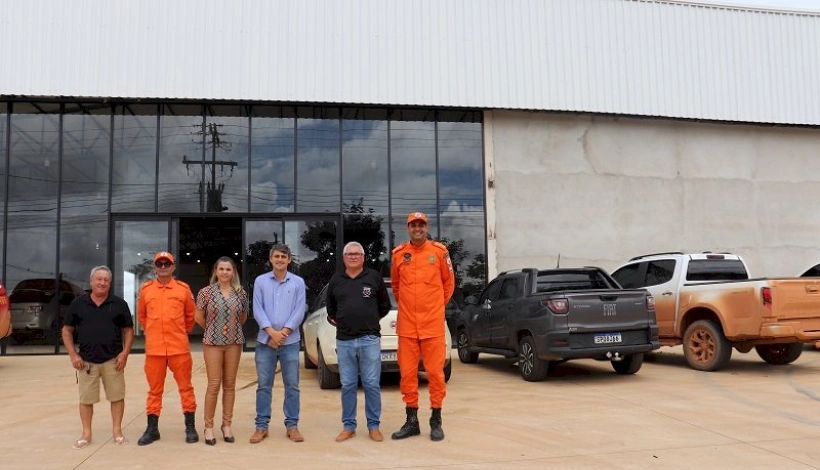 Vistoria Técnica nas futuras instalações do Corpo de Bombeiros de Matupá