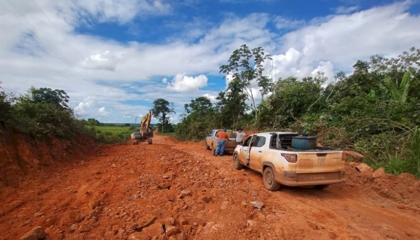 Travessões que ligam Peixoto e Matupá recebem infraestrutura