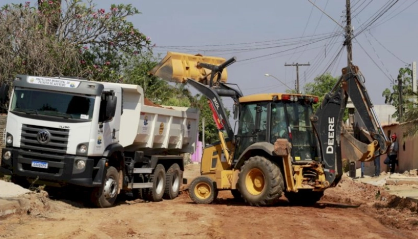 Obras de Pavimentação no Bairro Centro Antigo não serão interrompidas