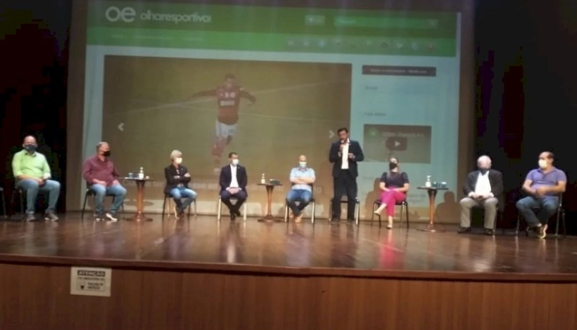 Peixoto participou do encontro estadual de gestores municipais de esporte e lazer