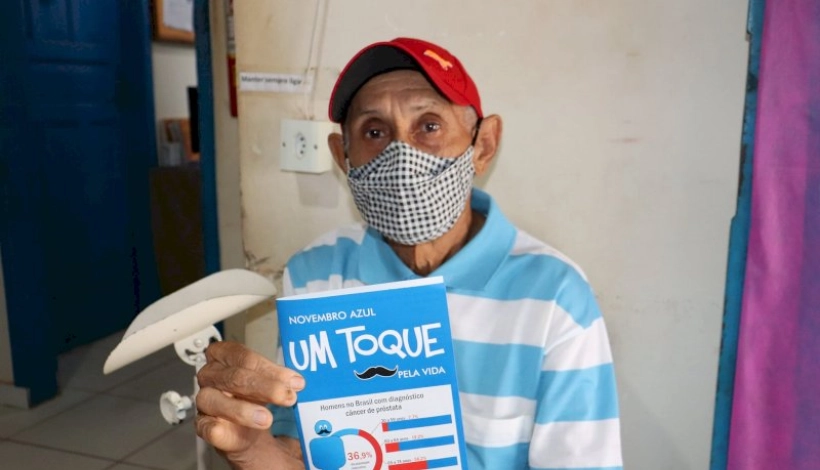 Dia D Novembro Azul no PSF Irmã Adelis