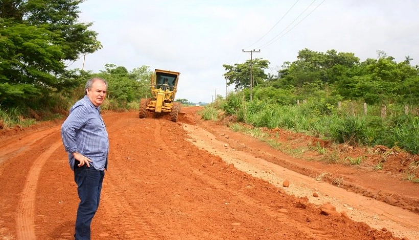 Cerca de 200 Km das Estradas E-60 e E-70 foram restauradas em Matupá