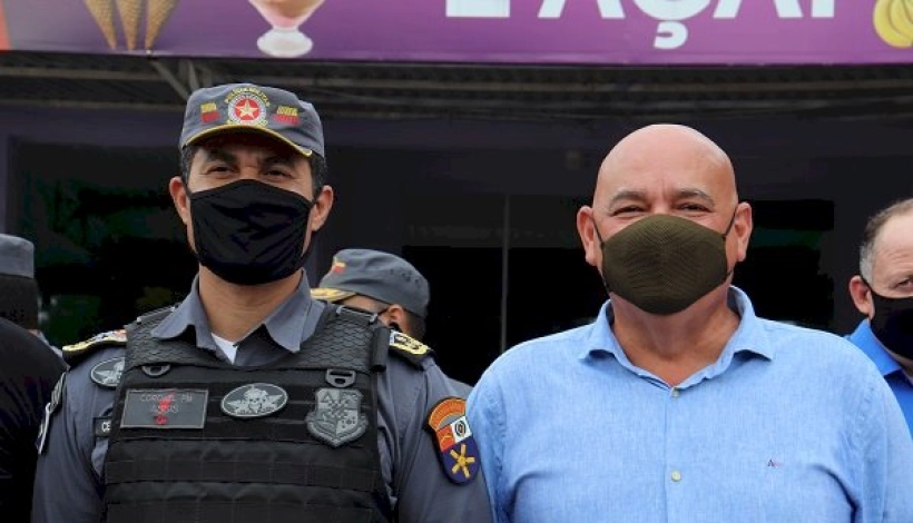 Em visita a Peixoto Comandante da PMMT confirma implantação de Escola Militar Tiradentes