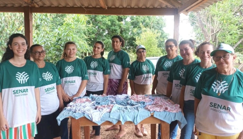 Mulheres da Agrifisas participam de mais um curso do Senar-MT