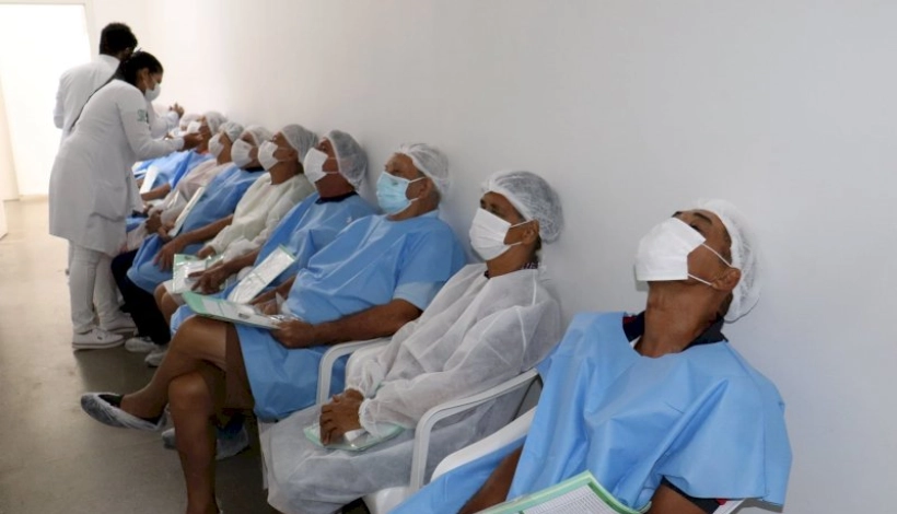 Mais de 229 são atendidos no Mutirão de Cirurgias de Catarata