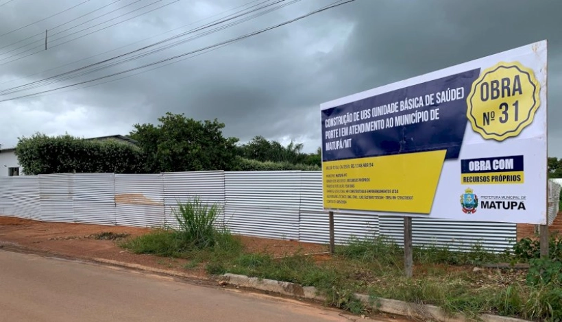 Iniciadas obras do Posto de Saúde do Setor Industrial