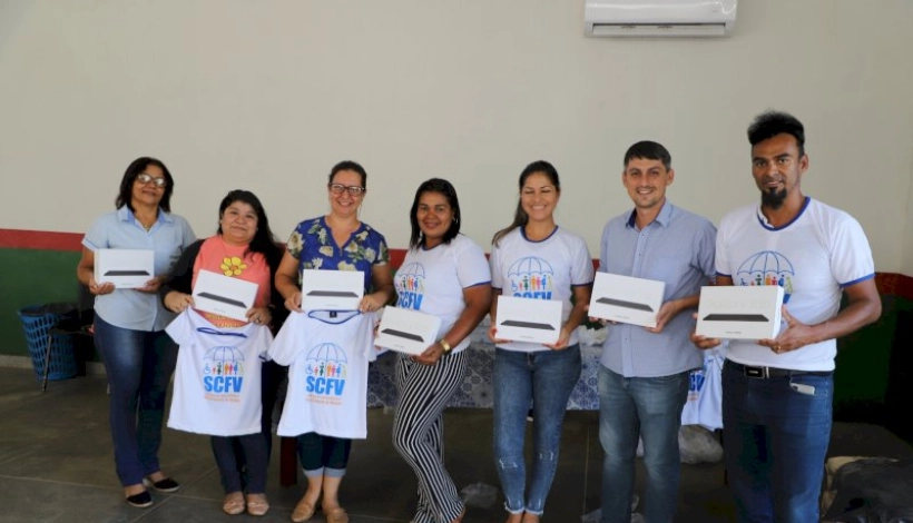 SCFV de Matupá recebe Tablets para as Oficinas