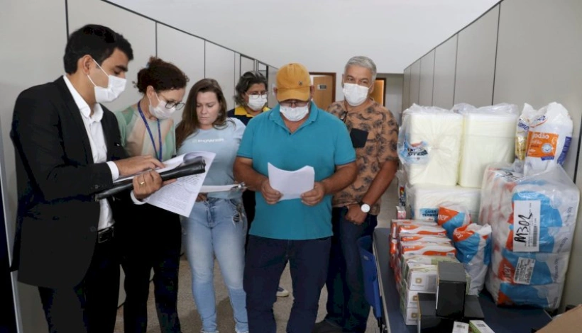 FIDES Gold faz entrega de aparelhos e equipamentos a SMS e ERS de Peixoto