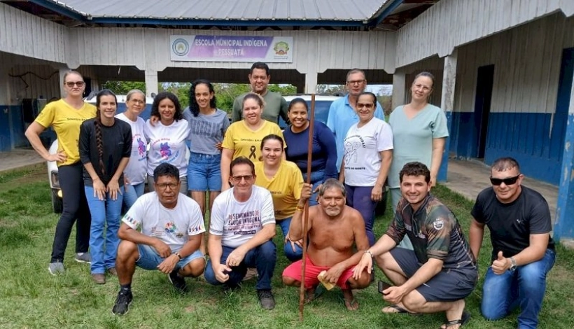 Ações Integradas Levam Cuidado Humanizado às Aldeias Indígenas 