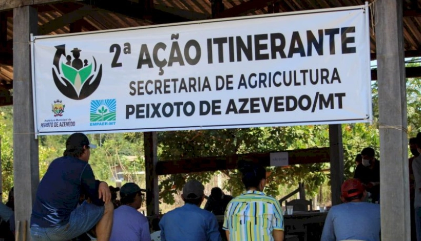 Ação Itinerante da Secretaria de Agricultura no Planalto do Iriri e Vida Nova II