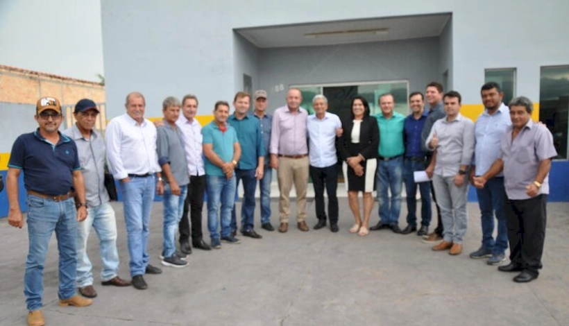 Senador Wellinton Fagundes visita Nova Santa Helena