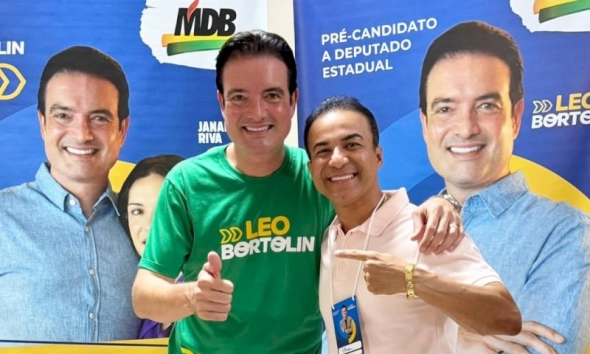 Léo Bortolin recebe demandas para saúde Peixotense