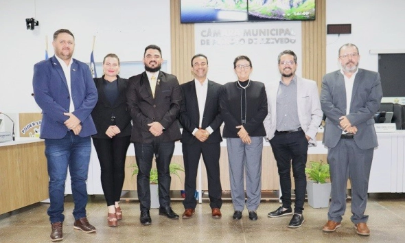 Gleison Noleto eleito Presidente da Câmara de Peixoto de Azevedo