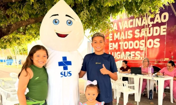 Caminhão de Vacinação em Guarantã do Norte