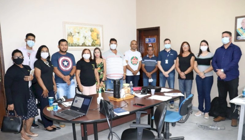 Reunião preparatória para o Censo do IBGE 2022 em Peixoto de Azevedo