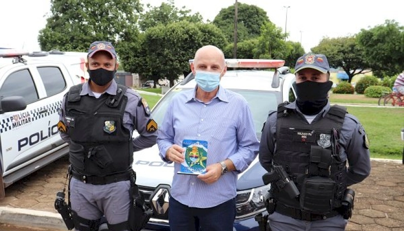 Cia de PM de Matupá recebe viatura 0 km