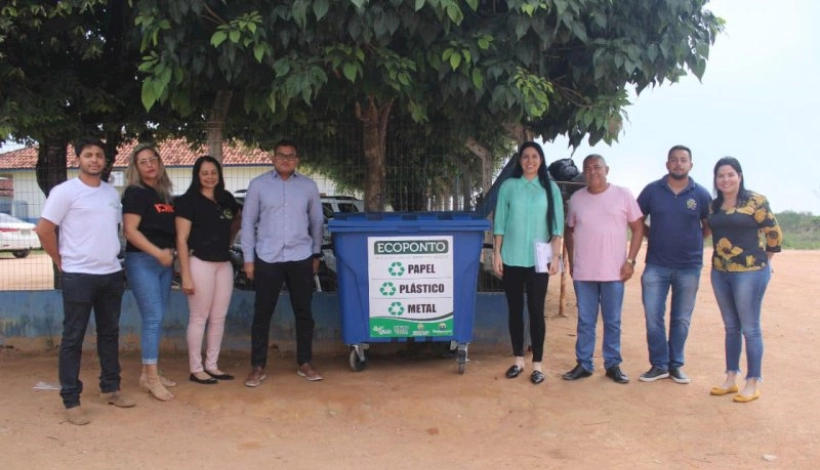 SEMMA Peixotense implanta ECOPONTOS de coleta seletiva de lixo