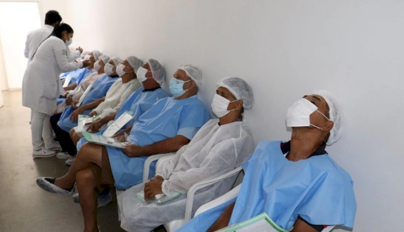 Mais de 229 são atendidos no Mutirão de Cirurgias de Catarata