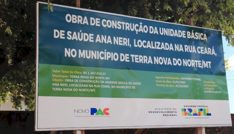 Terra Nova ampliará o número de Unidades Básicas de Saúde