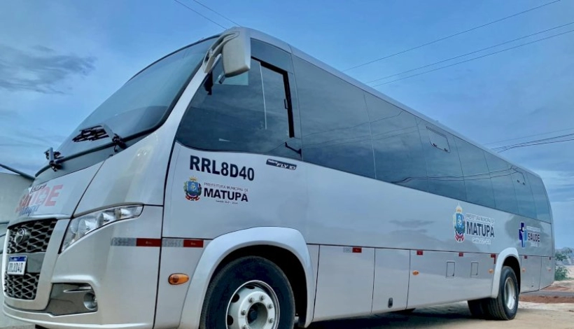 Secretaria de Saúde adquire ônibus leito 0 km