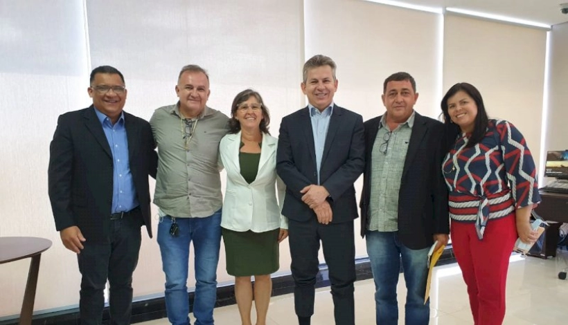 Prefeito eleito de Terra Nova cumpre agenda com Governador Mauro Mendes