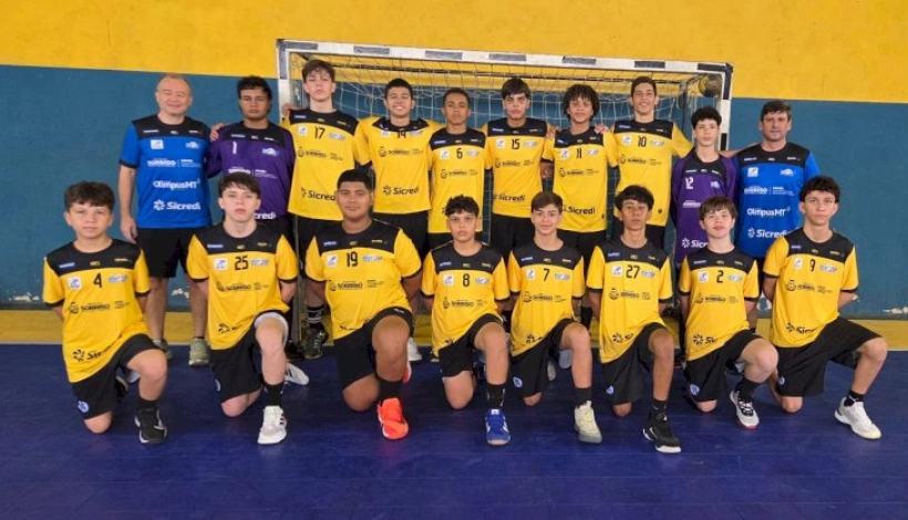 Atletas terranovenses representam Mato Grosso no Campeonato Brasileiro de Clubes de Handebol 2026