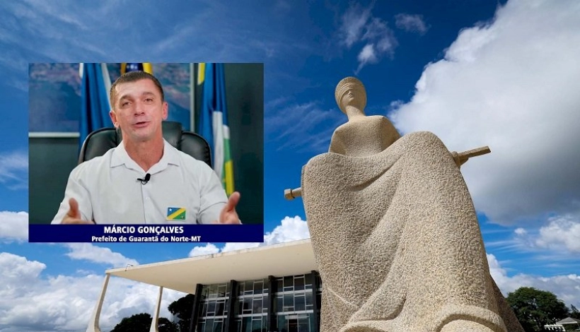 STF rejeita pedido da Câmara de Guarantã e mantém arquivamento de processo contra o prefeito Márcio Gonçalves