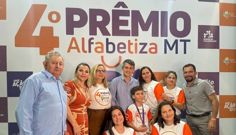 Aluno da Escola Mundo Encantado da Criança é premiado pela Proficiência no Alfabetiza MT