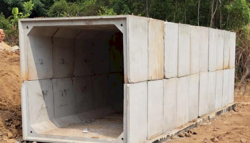 Galerias e Bueiros de Concreto na Gleba União em Matupá