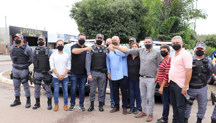 15º CRPM recebe 12 novas viaturas policiais