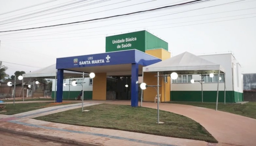 Inaugura neste sábado em Guarantã a UBS Santa Marta