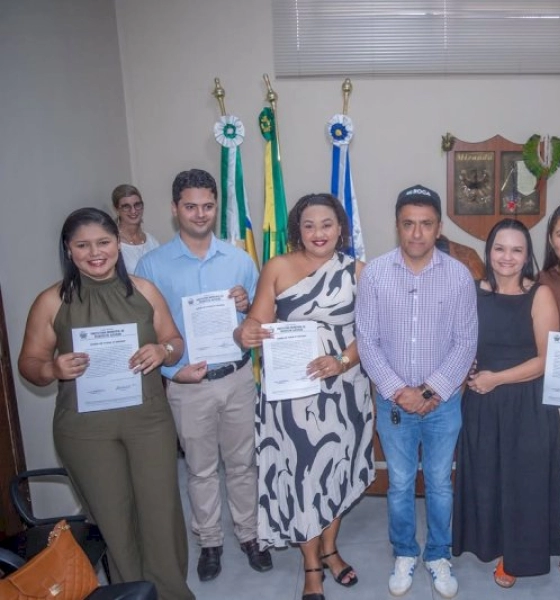 Convocados aprovados em concurso público Peixotense