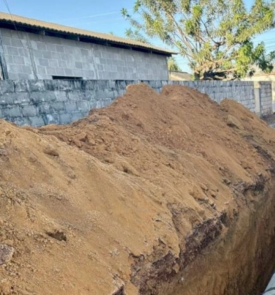Iniciadas obras de drenagem e pavimentação no Bairro Santa Marta