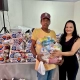 Dezenas de famílias em vulnerabilidade estão sendo assistidas com cestas básicas 
